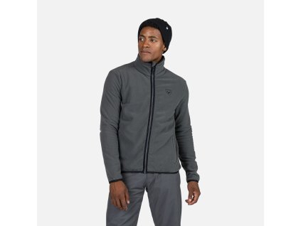 Rossignol STRAWPILE FLEECE FZ-ONYX GREY-mikina (Velikost 00L)