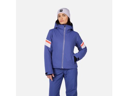 Rossignol W STRAWPILE JKT-FUTURE BLUE-bunda (Velikost 00L)