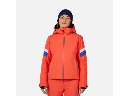 Rossignol W STRAWPILE JKT-ORANGE FLAME-bunda (Velikost 00L)