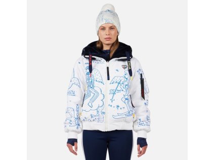 Rossignol W JCC YETI-REV JKT-SNOW ANGEL ARTIC PRINT-bunda (Velikost 00L)
