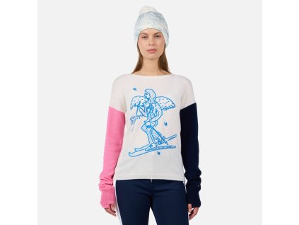 Rossignol W JCC SIGNAL RN-ARTIC/COSMIC BLUE-svetr (Varianta 00L)