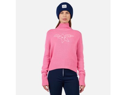 Rossignol W JCC SNOW ANGELS PULL-NEW PINK-svetr (Varianta 00L)