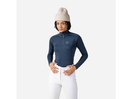 Rossignol W CLASSIQUE 1/2 ZIP-DARK NAVY-mikina (Varianta 00L)