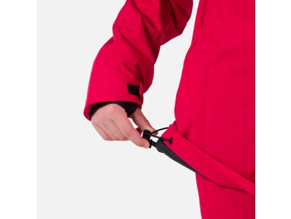 Rossignol JR STRAWPILE JKT-RUBY RED-bunda (Varianta 006)