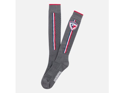 Rossignol STRATO-HEATHER GREY-ponožky (Velikost 00L)