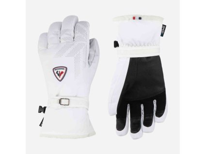 Rossignol W ROMY IMPR G-WHITE-rukavice (Varianta 00L)