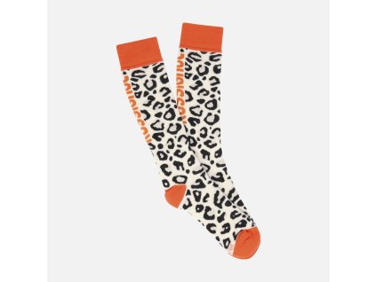 Rossignol ALLOVER SOCKS-NATURE WILD LEOPARD PRINT-ponožky (Velikost 00L)