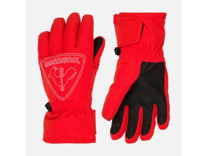 Rossignol JR ROOSTER G-SPORTS RED-rukavice (Velikost 004)