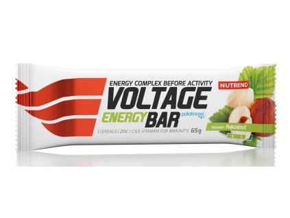 Voltage Energy Bar, tyčinka, 65 g lískový ořech