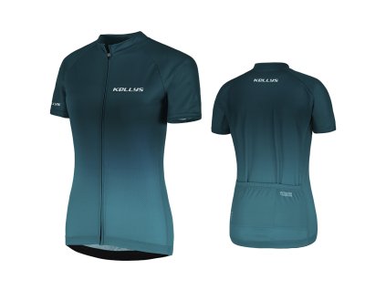 Dres KELLYS MADDIE 2 krátký rukáv blue - S (Varianta Dres KELLYS MADDIE 2 krátký rukáv blue - S)