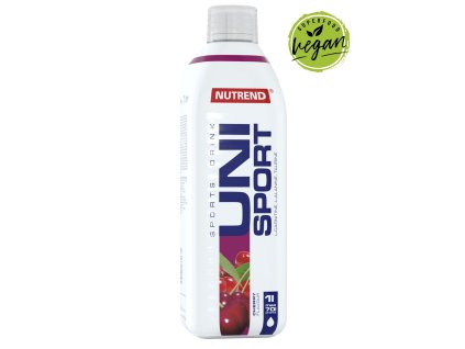 Unisport, 1000 ml cherry