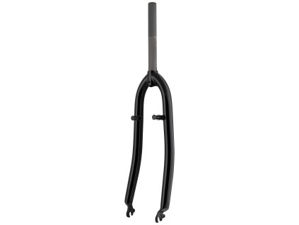vidlice F trekking 28" Fe 1"závit,    černá lesklá