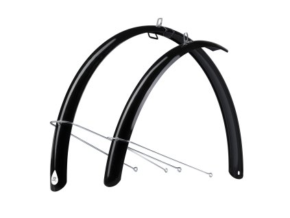 blatníky FORCE 48 Aluflex 28" + ECO vzpěry,črn.