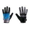 rukavice FORCE MTB CORE letní, modré (velikost XL)