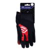 rukavice FORCE MTB POWER, černo-červené (velikost L)
