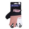 rukavice FORCE SECTOR LADY gel, černo-meruňkové (velikost S)