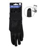 rukavice FORCE TIGER jaro-podzim, černé (velikost L)