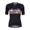 dres FORCE VIVID LADY kr. rukáv, černý