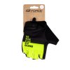 rukavice FORCE FINE, černo-fluo (velikost L)