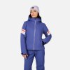 Rossignol W STRAWPILE JKT-FUTURE BLUE-bunda (Velikost 00L)