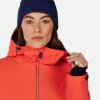 Rossignol W STRAWPILE JKT-ORANGE FLAME-bunda (Velikost 00L)