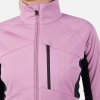 Rossignol W GENETYS JKT-MOONLITE MAUVE-bunda (Velikost 00L)
