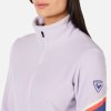 Rossignol W STRAWPILE FLEECE FZ-GALACTIC LILAC-mikina (Velikost 00L)