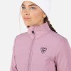 Rossignol W CLASSIQUE HYBRID CLIM FZ-MOONLITE MAUVE-mikina (Velikost 00L)