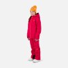 Rossignol JR STRAWPILE JKT-RUBY RED-bunda (Varianta 006)