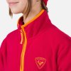 Rossignol JR STRAWPILE FLEECE HZ-RUBY RED-mikina (Varianta 006)