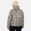 Rossignol W ARETU ALLOVER DOWN JKT-NATURE WILD LEOPARD PRINT-TA - JACKETS (Velikost 00L)