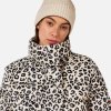 Rossignol W ARETU ALLOVER DOWN JKT-NATURE WILD LEOPARD PRINT-TA - JACKETS (Varianta 00L)