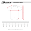 dres FORCE MTB RULES kr. rukáv, béžový (velikost 3XL)