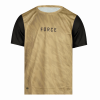 dres FORCE MTB RULES kr. rukáv, béžový (velikost 3XL)