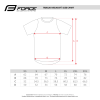 dres FORCE MTB RULES kr. rukáv, bordó (velikost 3XL)