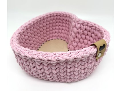 Košík srdce 18 cm