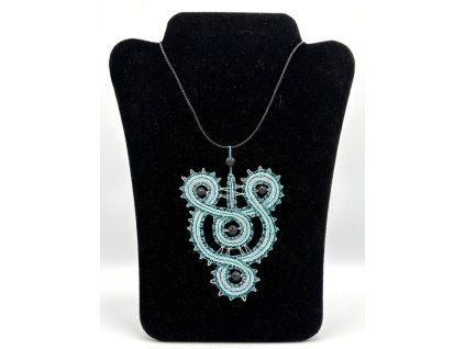 Paličkovaný náhrdelník Lyra