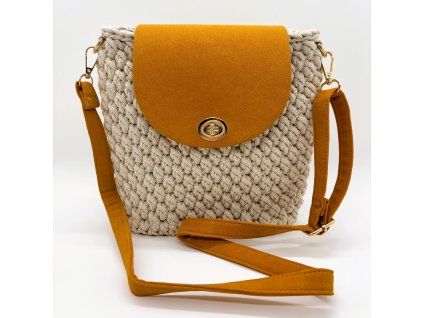 Kabelka Segmenta s půlkruhovou klopou