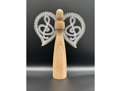 Andělka s houslovým klíčem