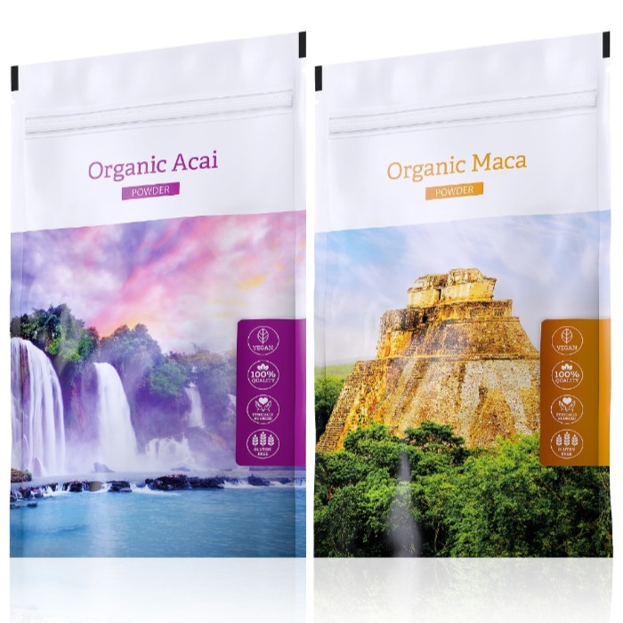 Energy Organic Acai powder 100 g + Organic Maca powder 100 g