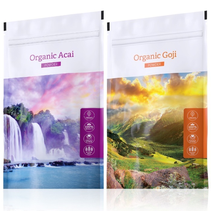 Energy Organic Acai powder 100 g + Organic Goji powder 100 g