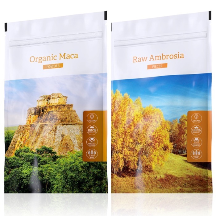 Energy Organic Maca powder 100 g + Raw Ambrosia pieces 100 g