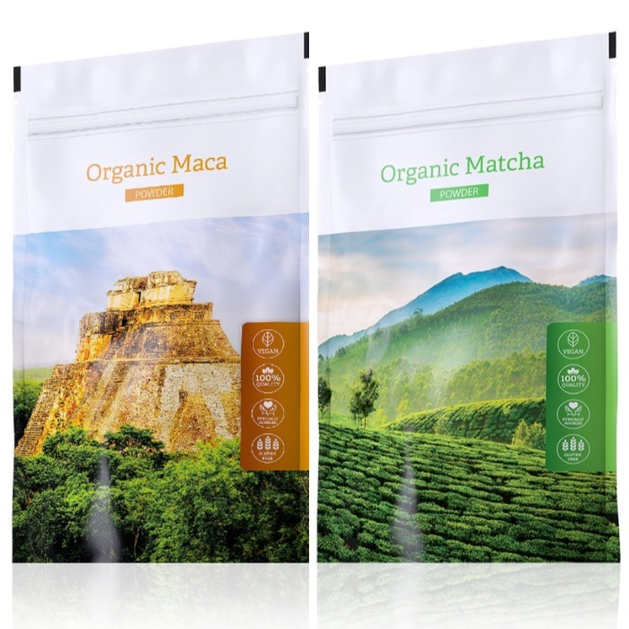 Energy Organic Maca powder 100 g + Organic Matcha powder 50 g
