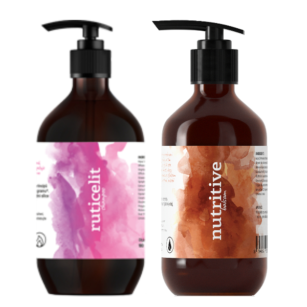 Energy Šampon Ruticelit 200 ml + Nutritive Balsam 200 ml