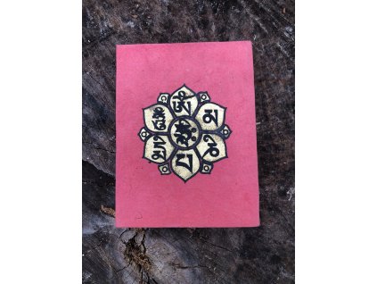 zapisnik lokta papir ruzovy OMPH