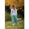 kalhoty harem zeleno bile (3)