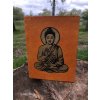 zapisnik lokta papir oranzovy Buddha (5)