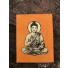 zapisnik lokta papir oranzovy Buddha (2)