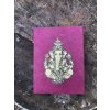 zapisnik lokta papir bordovy Ganesha (2)