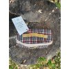 Taštička toaletní  Woven tmavé kostky